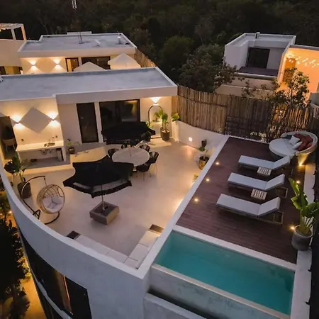 Luxury In Tulum L Huge Private Rooftop With Pool